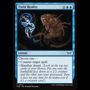 MTG Twist Reality Duskmourn: House of Horror dsk#77