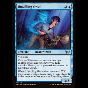 MTG Unwilling Vessel Duskmourn: House of Horror dsk#81