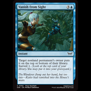 MTG Vanish from Sight Duskmourn: House of Horror dsk#82