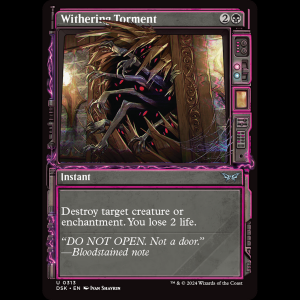 MTG Withering Torment Duskmourn: House of Horror dsk#313