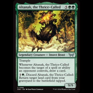 MTG Altanak, the Thrice-Called Duskmourn: House of Horror dsk#166