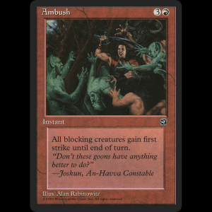 MTG Emboscada (Ambush) Homelands hml#62