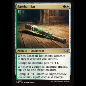 MTG Baseball Bat Duskmourn: House of Horror dsk#209