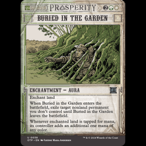 MTG Buried in the Garden Breaking News otp#38