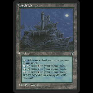 MTG Castillo de Sengir (Castle Sengir) Homelands hml#113