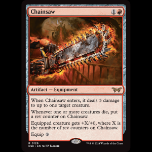 MTG Chainsaw Duskmourn: House of Horror dsk#128