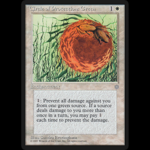 MTG Circulo de protección: Verde (Circle of Protection: Green) Ice Age ice#14