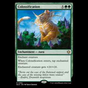 MTG Colossification Bloomburrow blb#392