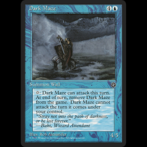 MTG Dark Maze Homelands hml#25b