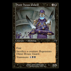 MTG Dimir House Guard Ravnica Remastered rvr#324