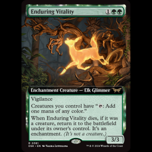 MTG Enduring Vitality Duskmourn: House of Horror dsk#381