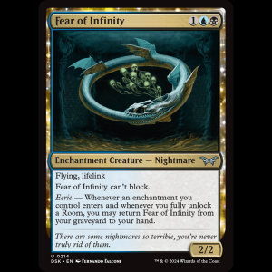 MTG Fear of Infinity Duskmourn: House of Horror dsk#214