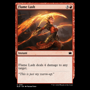 MTG Flame Lash Bloomburrow blb#391