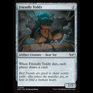 MTG Friendly Teddy Duskmourn: House of Horror dsk#247