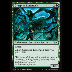 MTG Grasping Longneck Duskmourn: House of Horror dsk#180