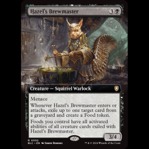 MTG Hazel's Brewmaster Bloomburrow Commander blc#52