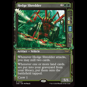 MTG Hedge Shredder Duskmourn: House of Horror dsk#320