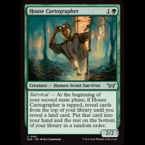 MTG House Cartographer Duskmourn: House of Horror dsk#185