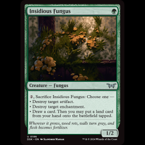 MTG Insidious Fungus Duskmourn: House of Horror dsk#186