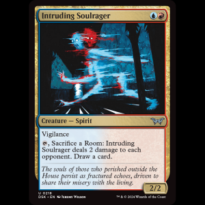 MTG Intruding Soulrager Duskmourn: House of Horror dsk#218