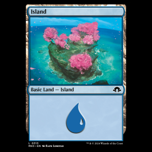 MTG Island Modern Horizons 3 mh3#313