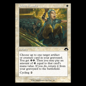 MTG Jolted Awake Modern Horizons 3 mh3#392