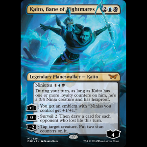 MTG Kaito, Bane of Nightmares Duskmourn: House of Horror dsk#328