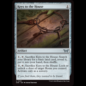 MTG Keys to the House Duskmourn: House of Horror dsk#251