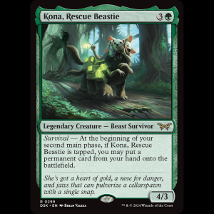 MTG Kona, Rescue Beastie Duskmourn: House of Horror dsk#299