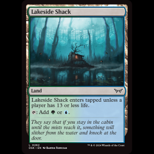 MTG Lakeside Shack Duskmourn: House of Horror dsk#262