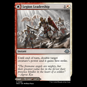 MTG Legion Leadership // Legion Stronghold Modern Horizons 3 mh3#255