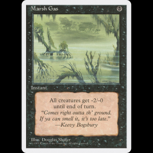 MTG Gas de los pantanos (Marsh Gas) Fourth Edition 4ed#146