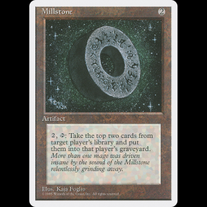 MTG Rueda de molino (Millstone) Fourth Edition 4ed#336