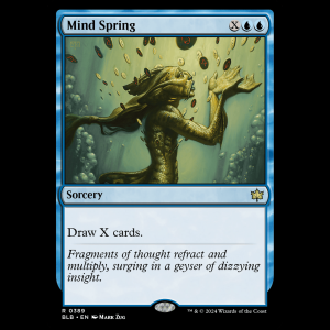 MTG Mind Spring Bloomburrow blb#389