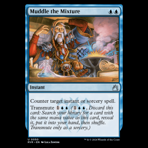 MTG Muddle the Mixture Ravnica Remastered rvr#50