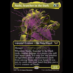 MTG Nashi, Searcher in the Dark Duskmourn: House of Horror dsk#361