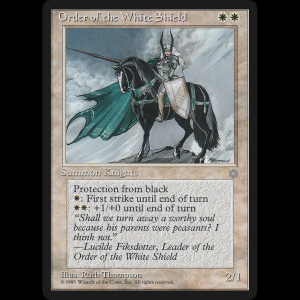 MTG Orden del Escudo Blanco (Order of the White Shield) Ice Age ice#46