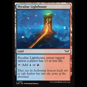 MTG Peculiar Lighthouse Duskmourn: House of Horror dsk#265