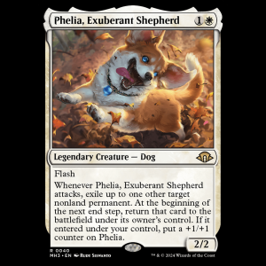 MTG Phelia, Exuberant Shepherd Modern Horizons 3 mh3#40