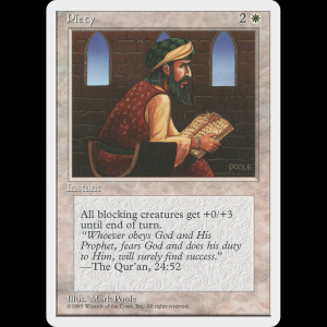 MTG Piedad (Piety) Fourth Edition 4ed#41