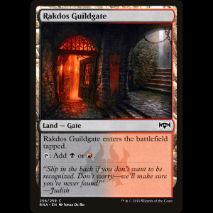 MTG Portal del Gremio Rakdos (Rakdos Guildgate) Ravnica Allegiance rna#256