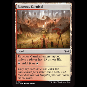 MTG Raucous Carnival Duskmourn: House of Horror dsk#266