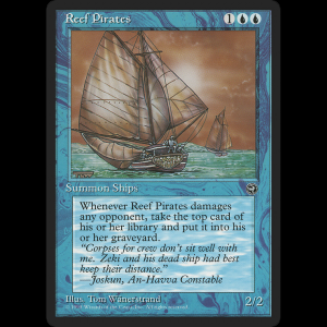 MTG Piratas de los arrecifes (Reef Pirates) Homelands hml#36a