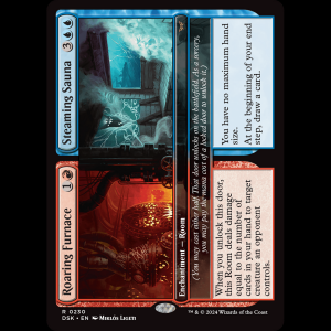 MTG Roaring Furnace // Steaming Sauna Duskmourn: House of Horror dsk#230