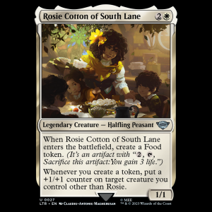 MTG Rosie Cotton of South Lane The Lord of the Rings: Tales of Middle-earth ltr#27