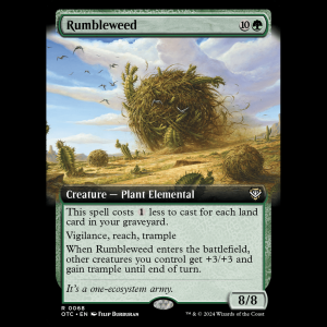 MTG Rumbleweed Outlaws of Thunder Junction Commander otc#68