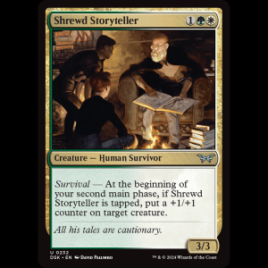 MTG Shrewd Storyteller Duskmourn: House of Horror dsk#232