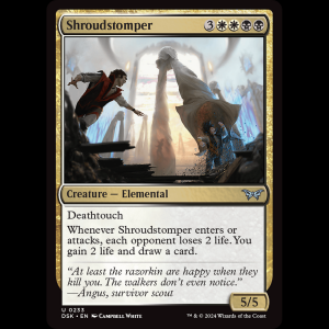 MTG Shroudstomper Duskmourn: House of Horror dsk#233