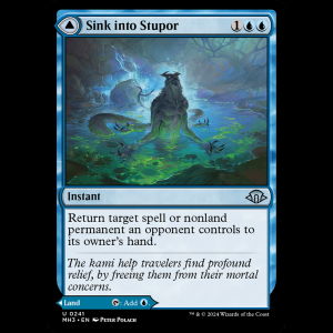 MTG Sink into Stupor // Soporific Springs Modern Horizons 3 mh3#241