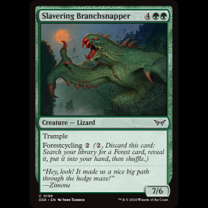 MTG Slavering Branchsnapper Duskmourn: House of Horror dsk#198